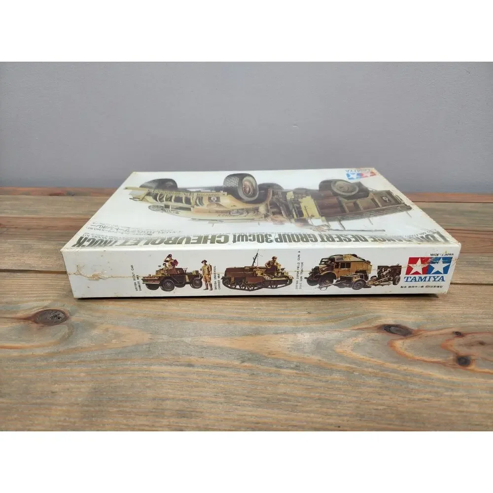 1/35 Tamiya Long Range Desert Group LRDG Chevrolet MM92 35092 Complete NIOB